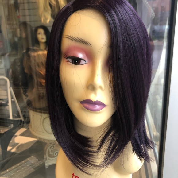 Purple plum bob wig brand new 2019 hairstyle wig - Picture 6 of 8